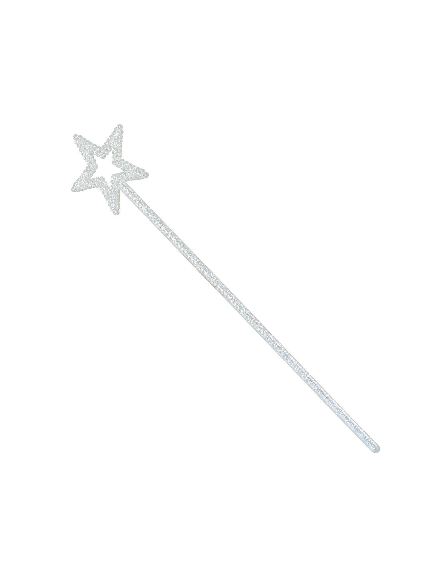 Rubies White Glitter Star Wand mit weissem Glitzerstern