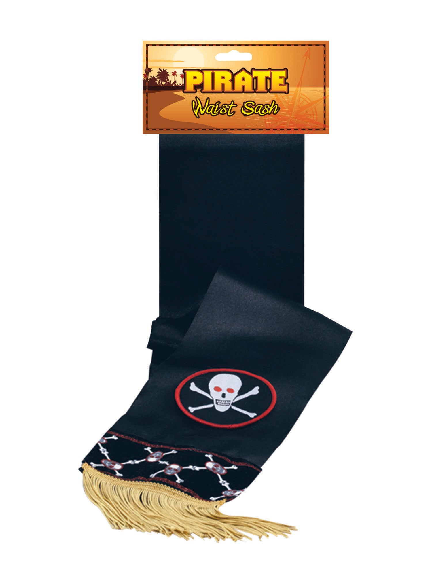 Rubies Pirate Waist Sash Deluxe Piraten-Schärpe Kostümzubehör