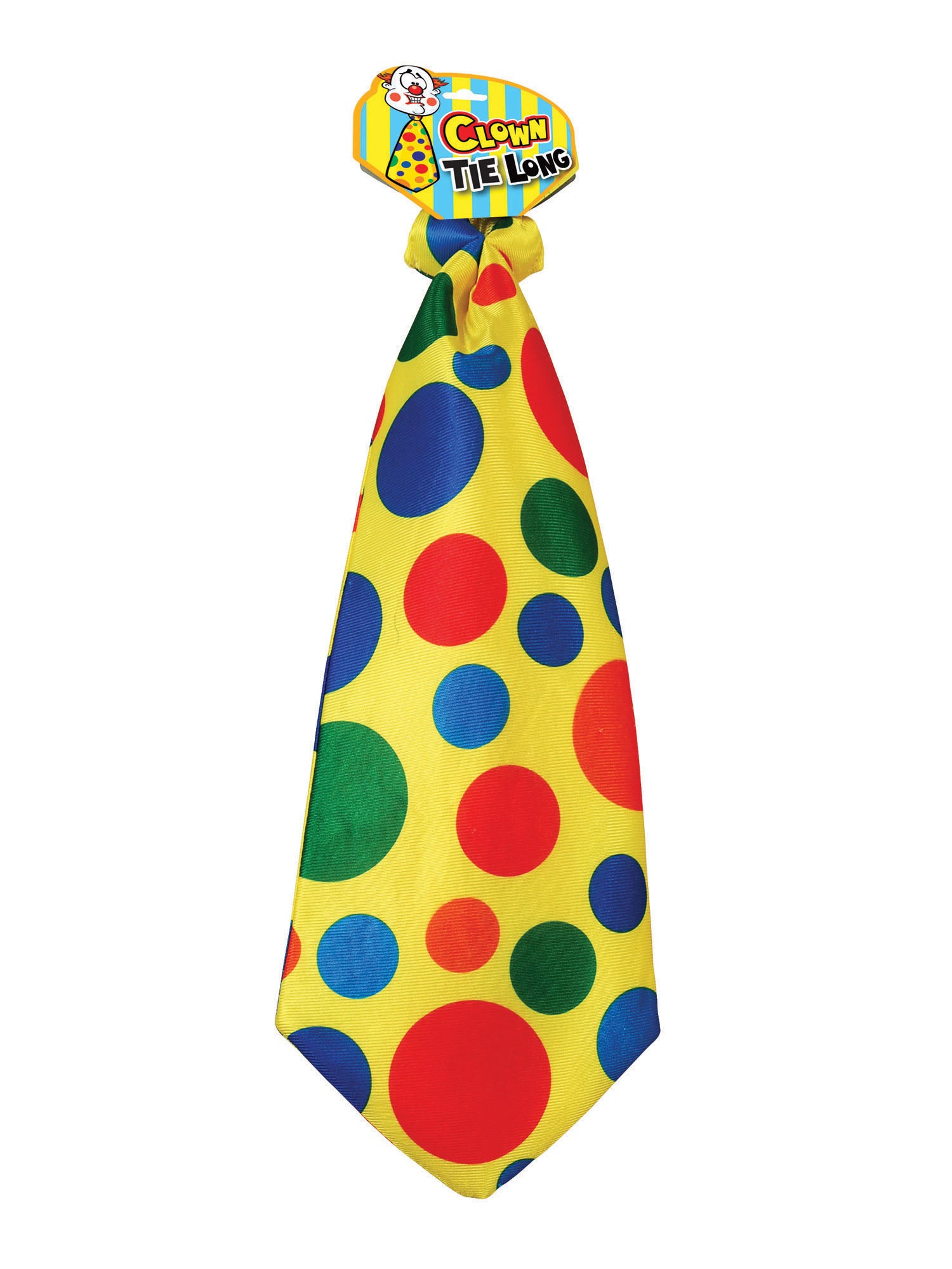 Rubies lange Clown-Krawatte BA817 als Kostüm-Accessoire