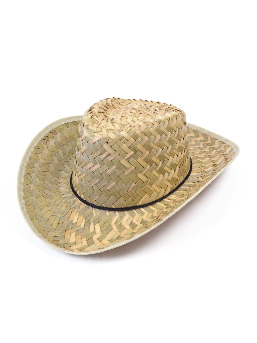 Rubies Straw Stetson Hut