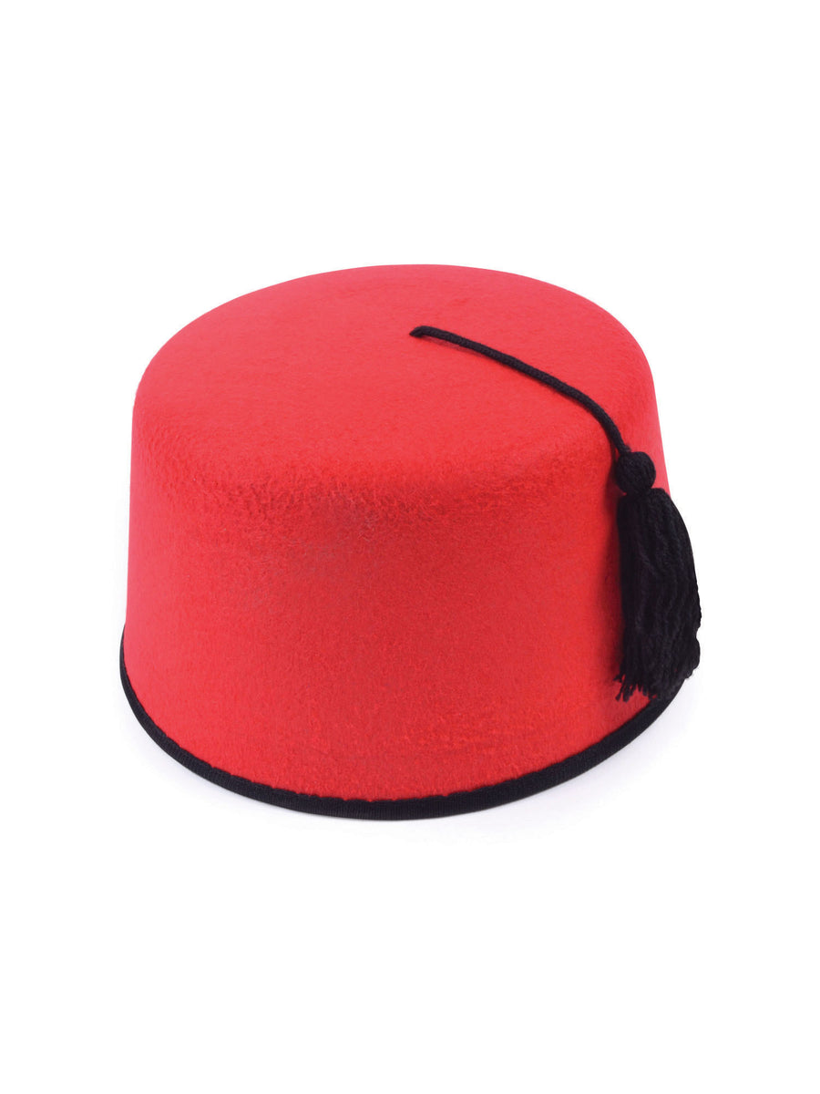 Rubies Fez Felt Hat Hut