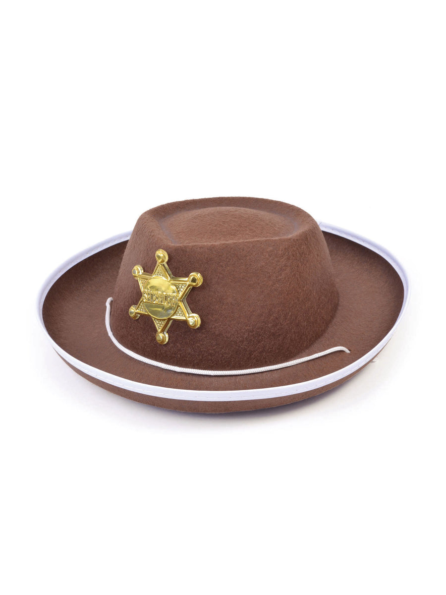 Rubies brauner Cowboy-Filzhut für Kinder BH207