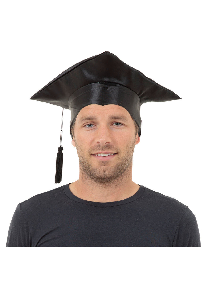 Rubies Mortar Board PVC Budget Hat Hut