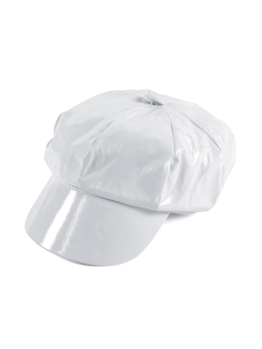Rubies Shiny White Pvc Hat Hut