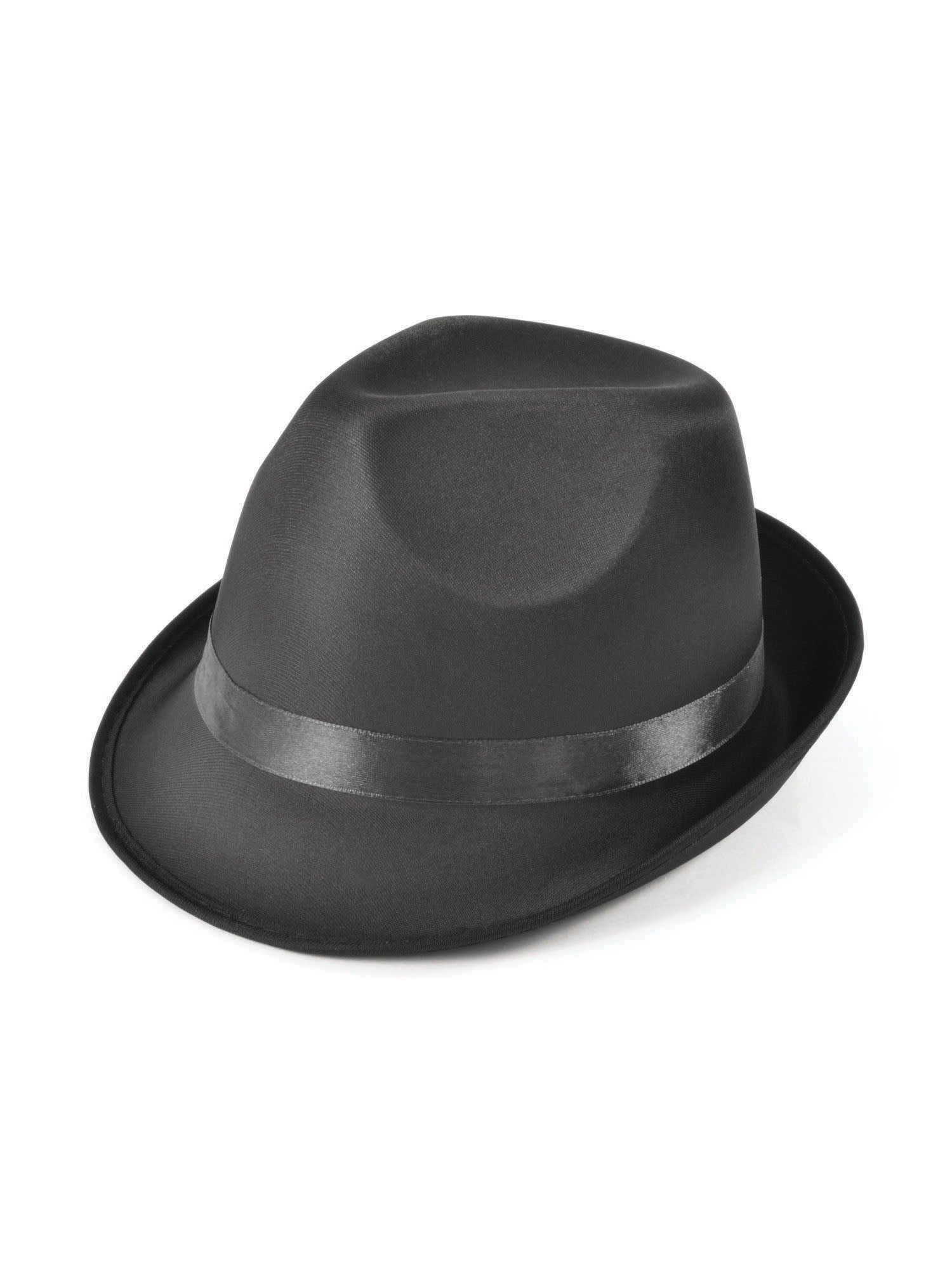 Rubies Fedora Hut BH509 schwarz für Erwachsene