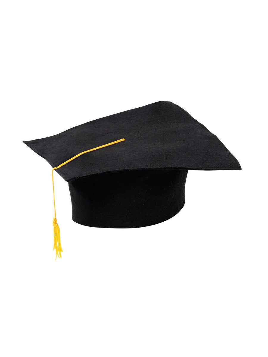 Rubies Graduation Hat Soft Felt Hut