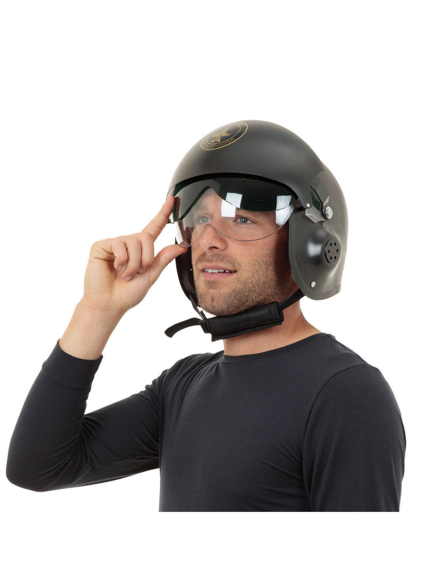 Rubies Jet Pilot Helmet Hut