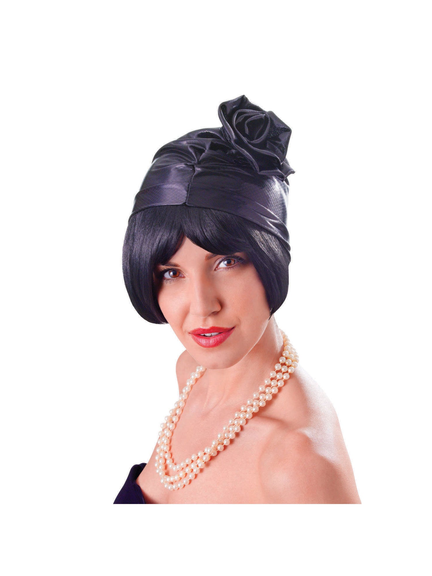 Rubies Rubies Cloche 20's Hat Black Hut