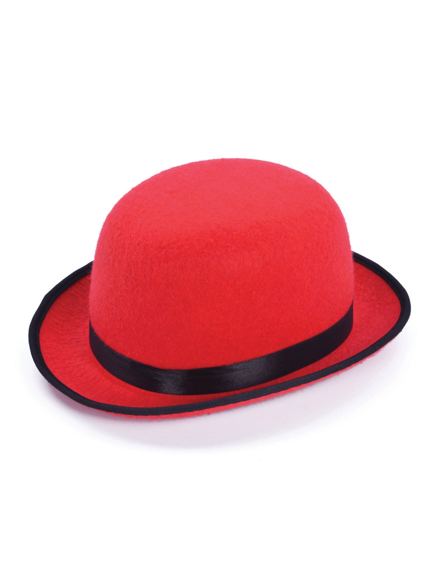 Rubies roter Bowler-Hut fuer Erwachsene