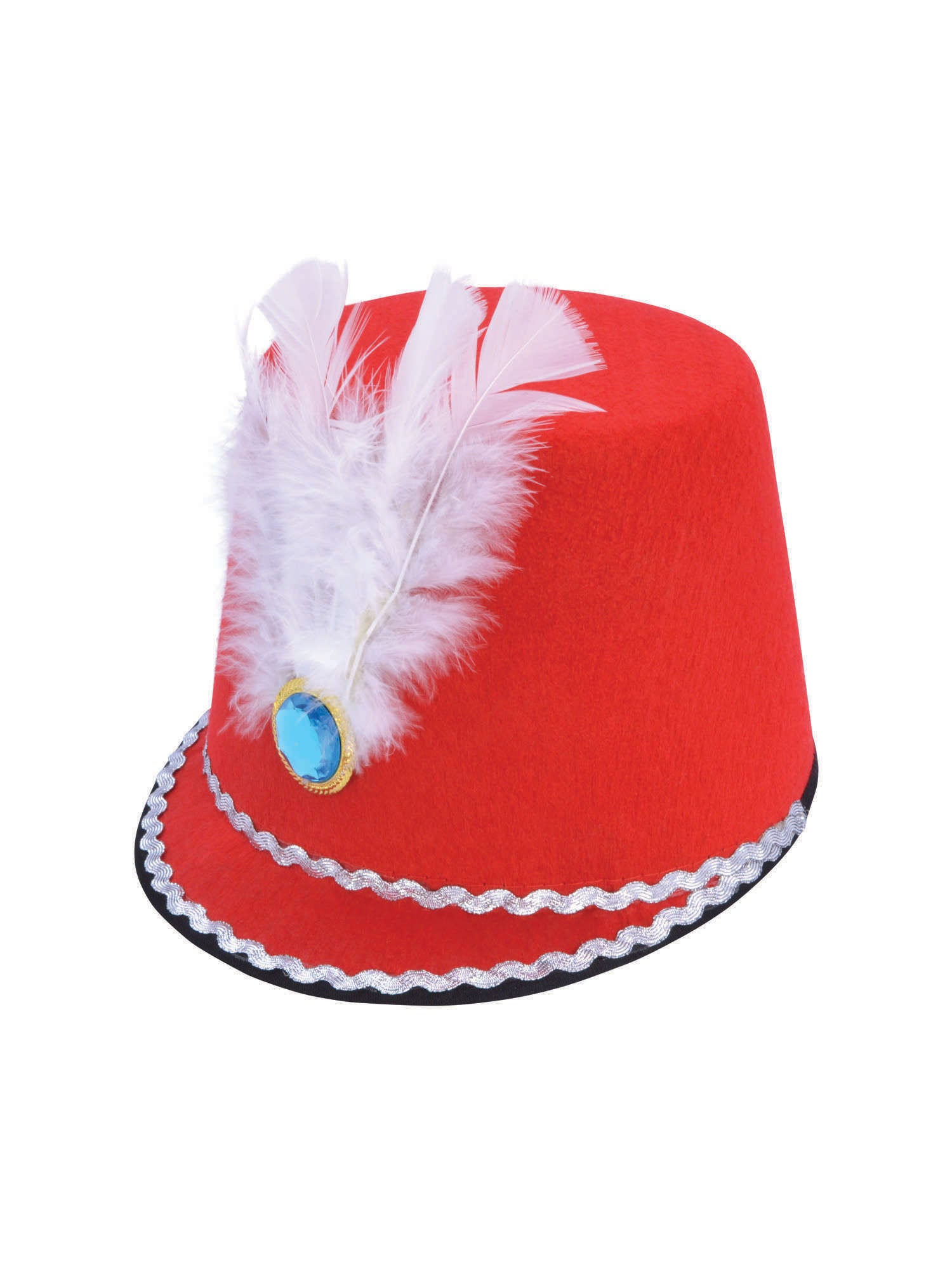 Rubies roter Majorette-Hut für Erwachsene