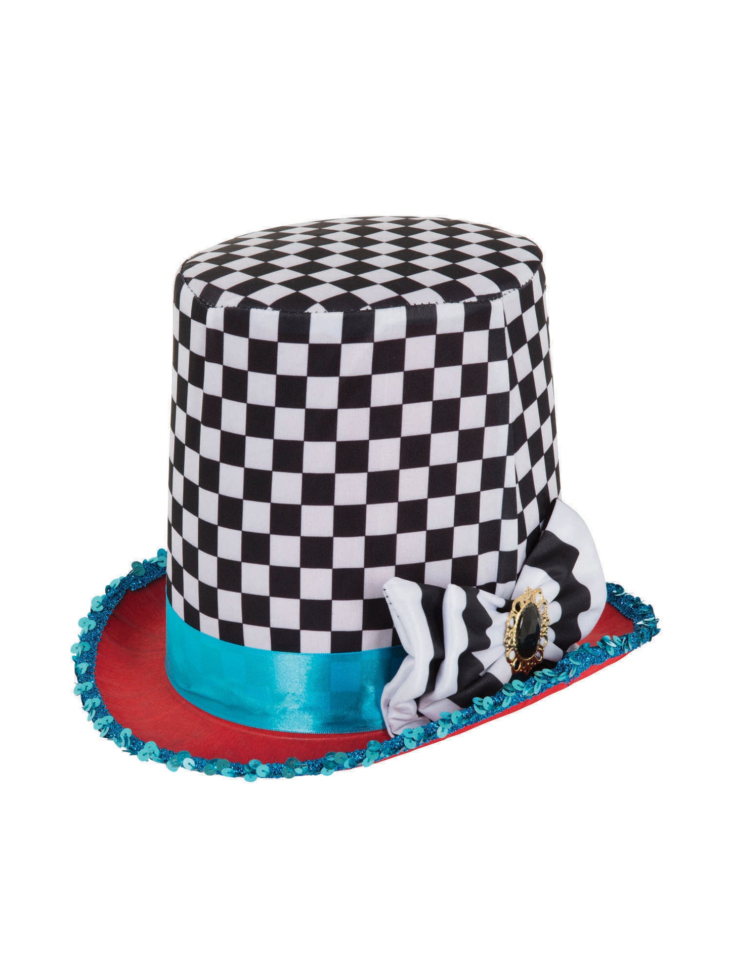 Rubies Stovepipe Mad Hatter Karo-Hut für Erwachsene