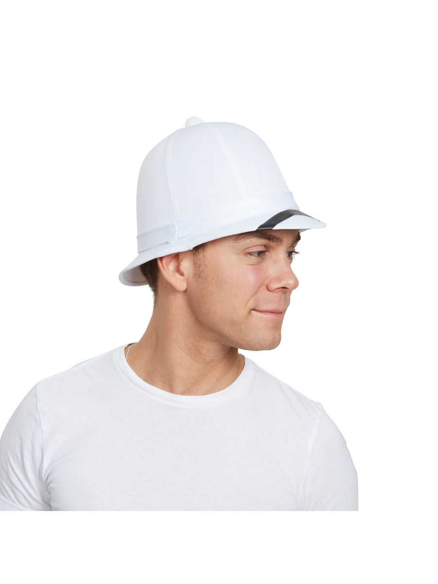 Rubies Pith Helmet White (Boer War) Hut