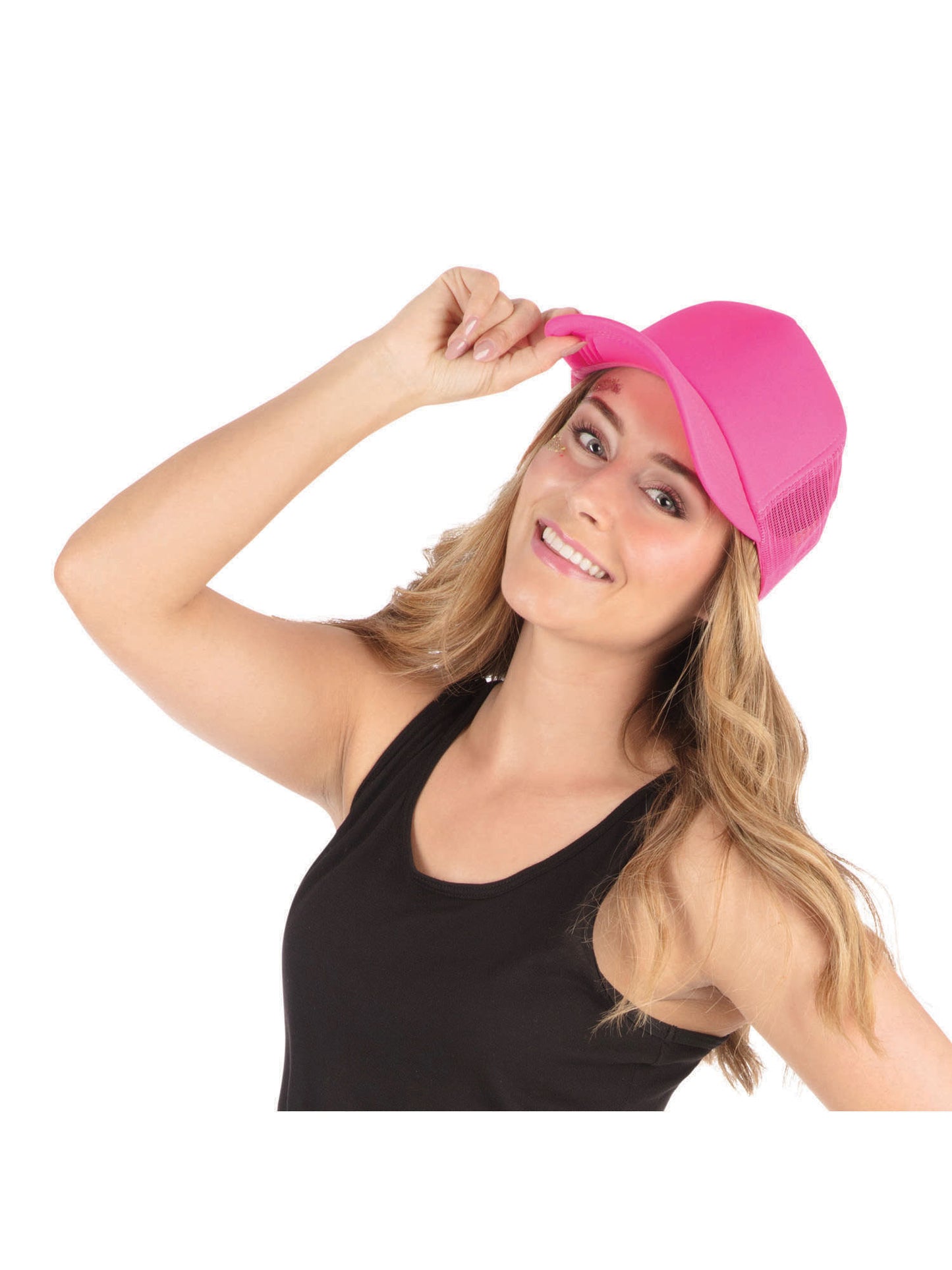 Rubies pinkfarbener Neon-Cap-Hut BH725