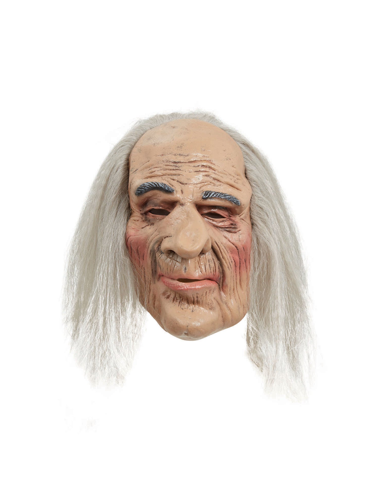 Rubies Creepy Old Man Gummimaske mit Haaren für Erwachsene