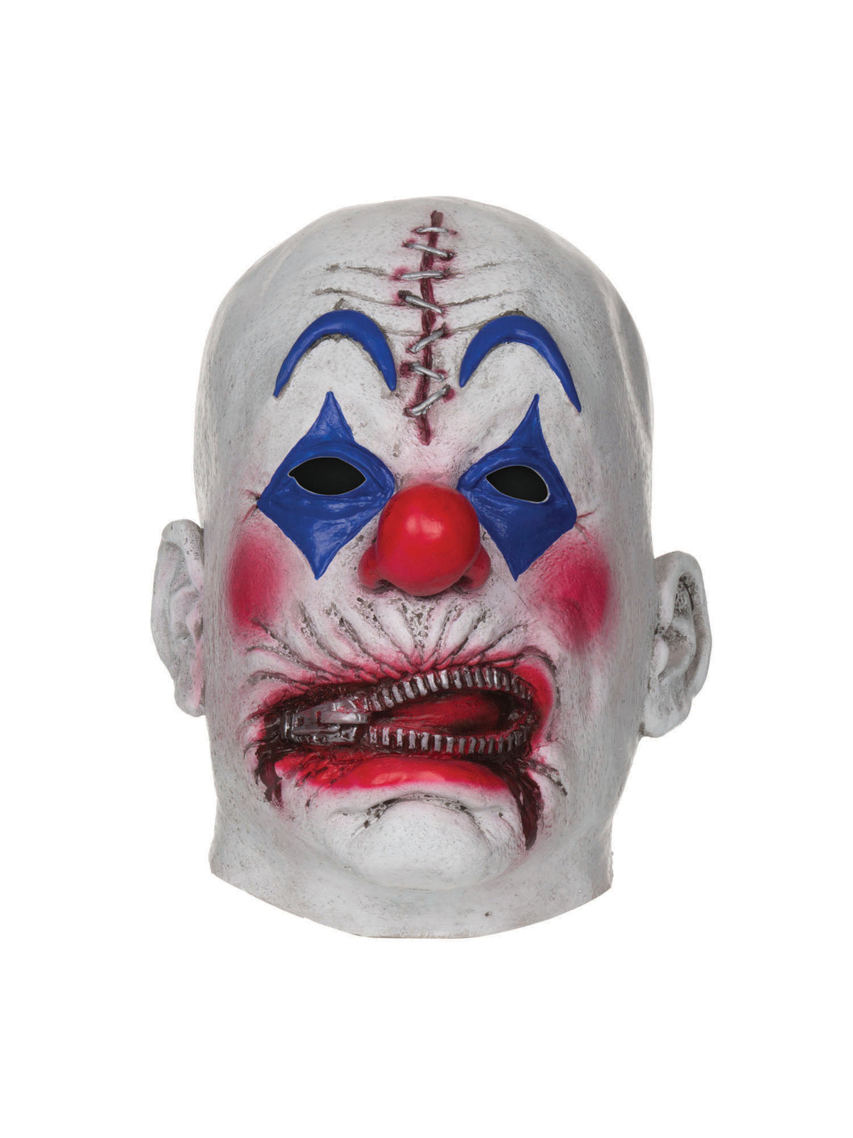 Rubies Zipper Clown Mask Rubber Masks
