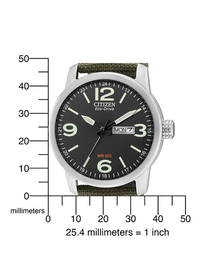Citizen BM8470-11EC Eco-Drive Herrenuhr – Detailansicht