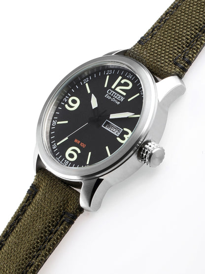 Citizen BM8470-11EC Eco-Drive Herrenuhr – Seitenansicht