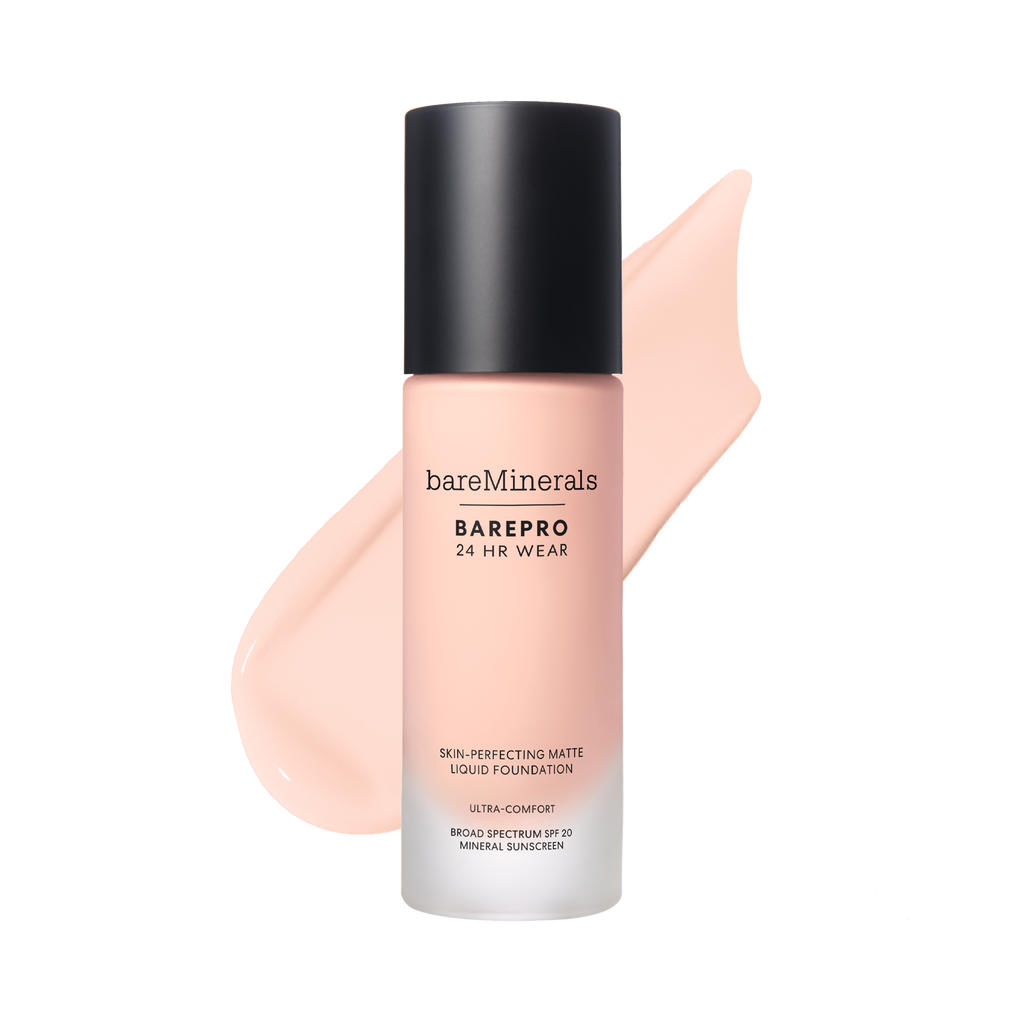 BAREMINERALS BAREMINERALS Barepro 24hr Wear Flüssiges Mattes Make-up SPF 20 Light 22 Warm 30 ml Kosmetik