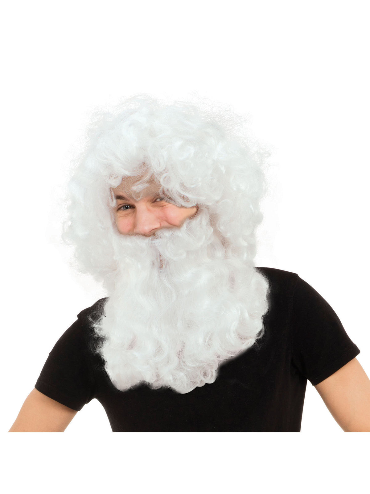 Rubies Father Xmas Wig/Beard. Budget Perücke