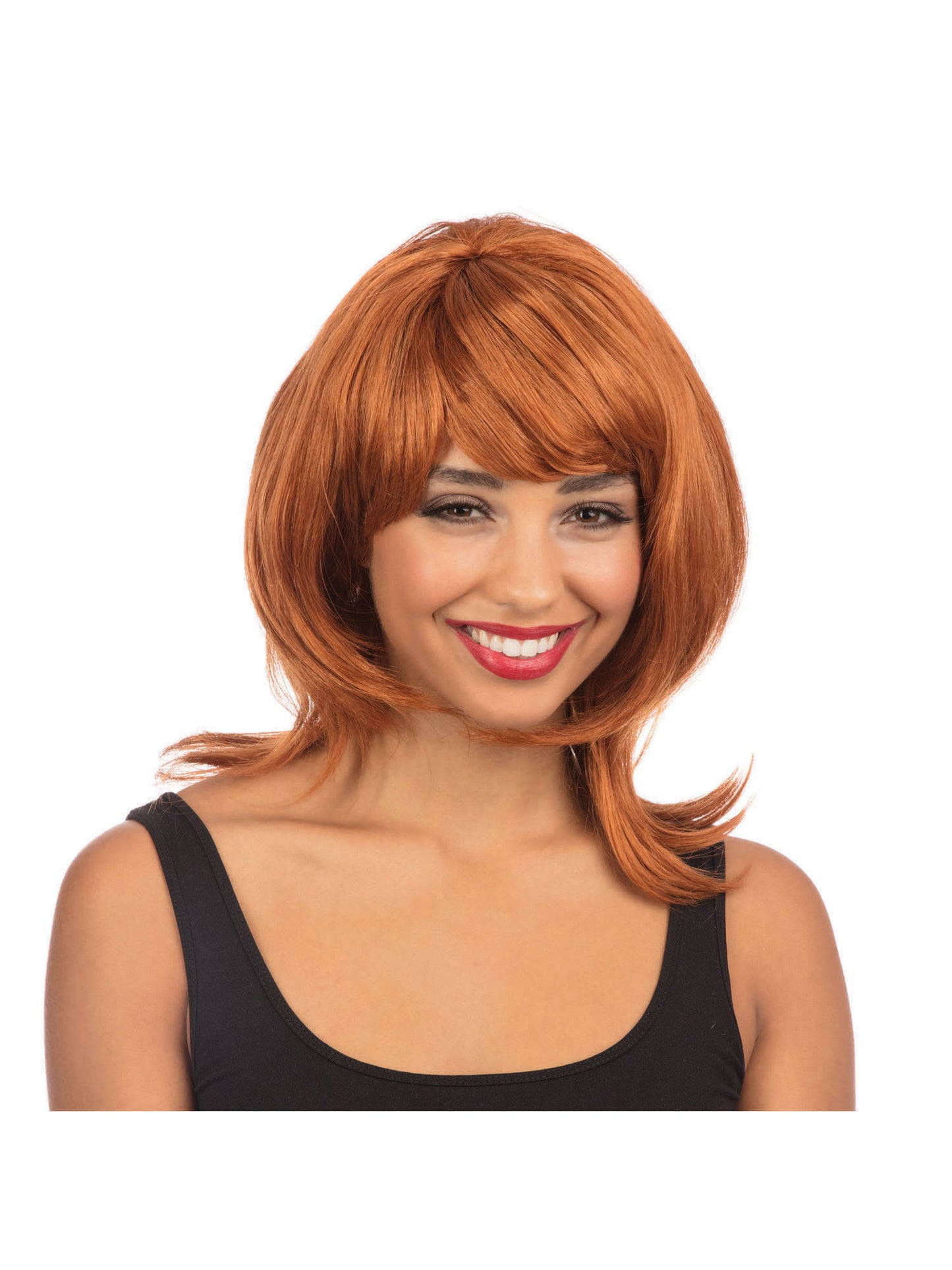 Rubies Ginger Layered Perücke für Erwachsene – Produktansicht
