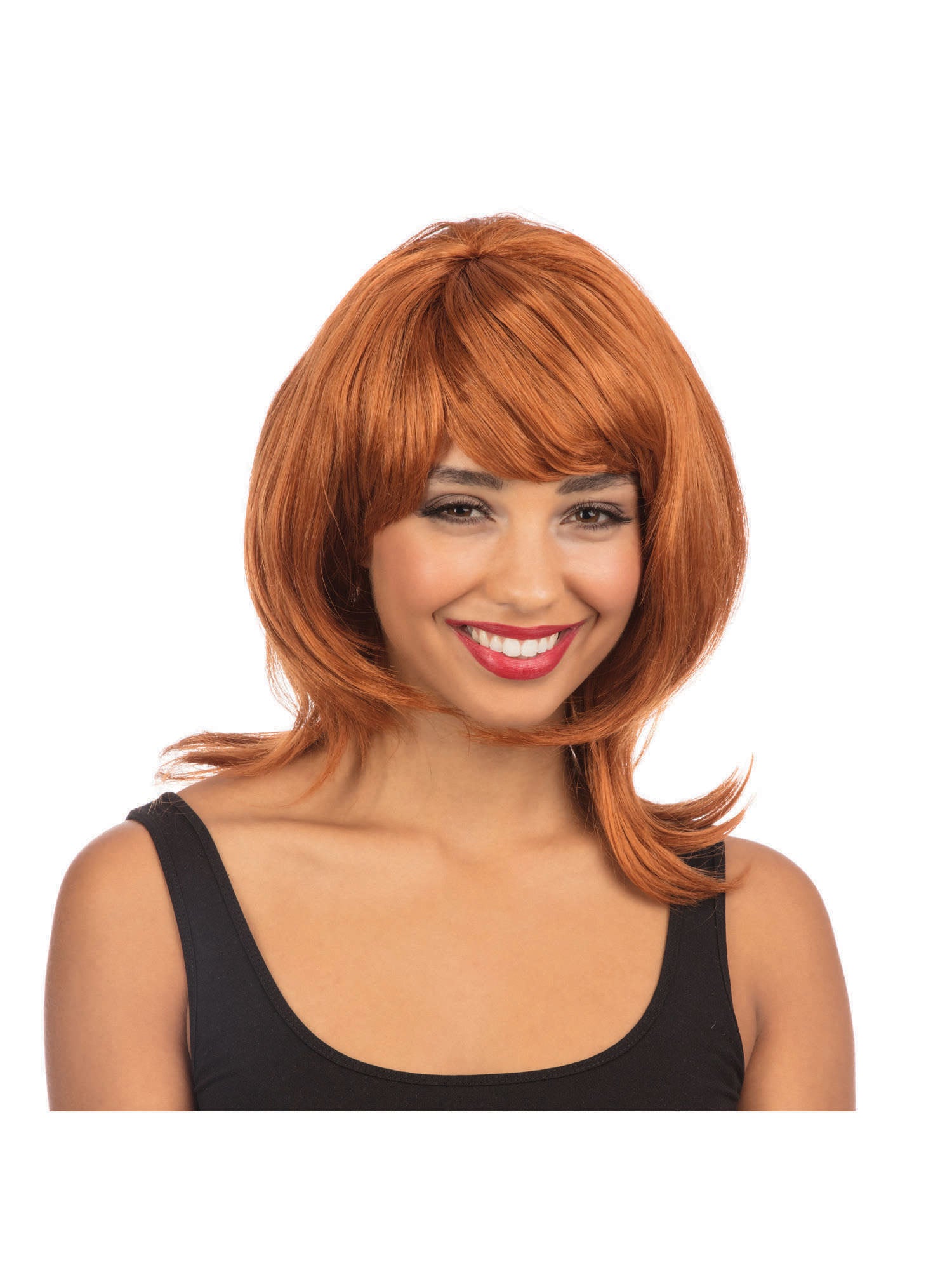 Rubies Ginger Layered Perücke für Erwachsene – Produktansicht