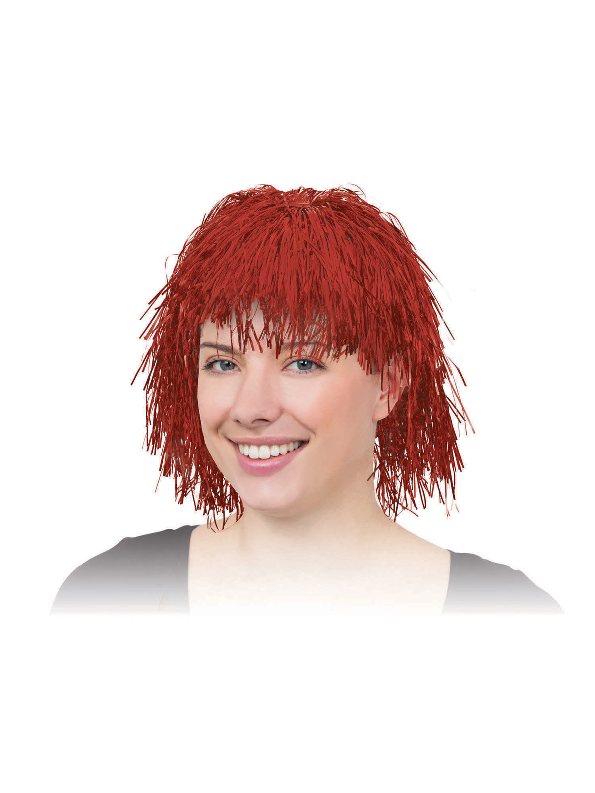 Rubies rote Tinsel-Perücke für Erwachsene