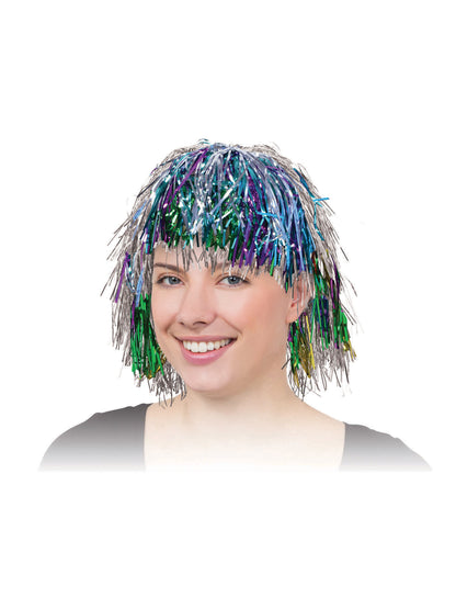 Rubies Tinsel Perücke Multi für Erwachsene – Produktansicht