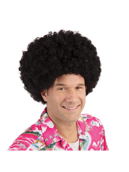Rubies schwarze Afro Perücke Black Jumbo Budget für Erwachsene – Produktansicht