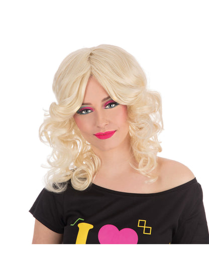 Rubies Madonna Style blonde Perücke für Erwachsene – Produktansicht