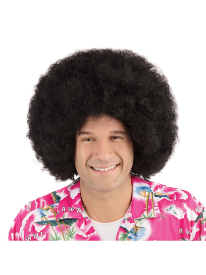 Rubies schwarze Afro-Perücke Black Mega B25 für Erwachsene – Produktansicht