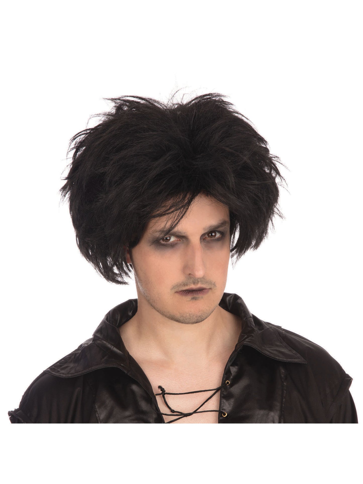Rubies 80's Spikey Rock Star Perücke für Erwachsene – Detailansicht