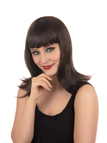 Rubies Chic Doll Wig - Brown Perücke