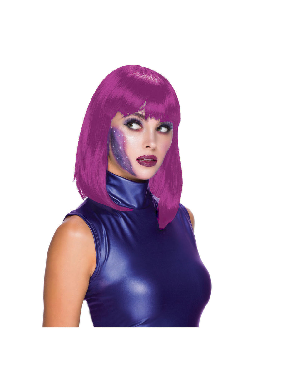 Rubies Chic Doll Perücke Neon Purple für Erwachsene