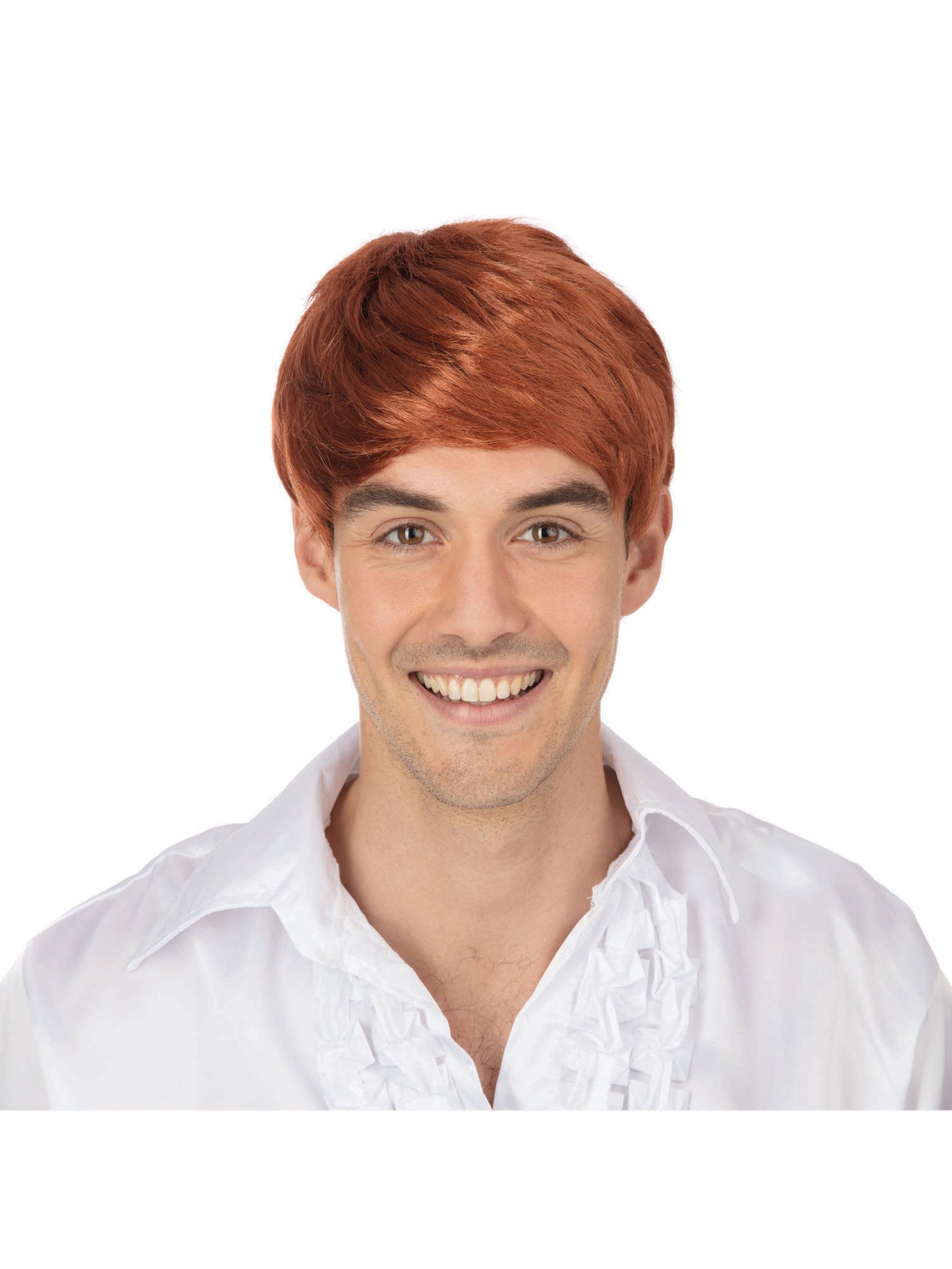 Rubies 60er-Jahre-Perücke Ginger für Erwachsene – Detailansicht
