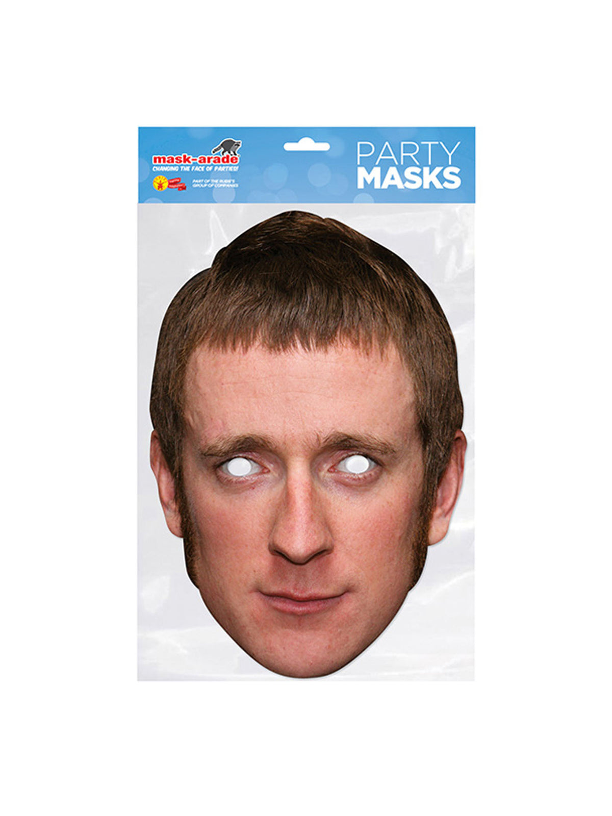 Rubies Bradley Wiggins Celebrity Face Mask Maske