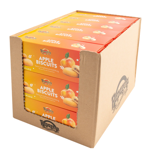 Biscuits mit Apfelfüllung 150g