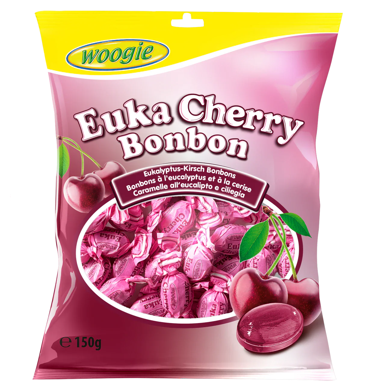 Bonbons Euka Kirsche 150g von Woogie