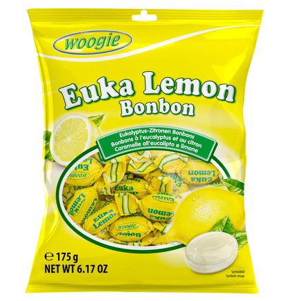 Woogie Bonbons Euka Lemon 175g – Produktansicht