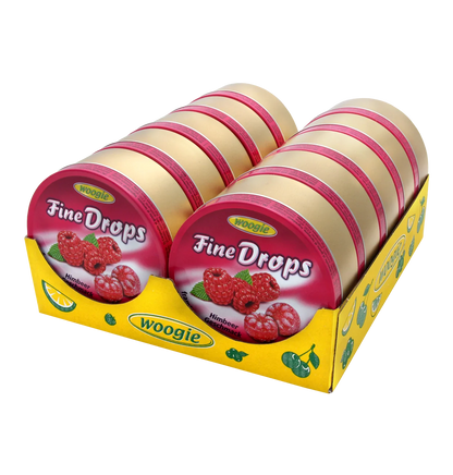 Woogie Bonbons mit Himbeergeschmack – 175 g fruchtige Hartkaramellen