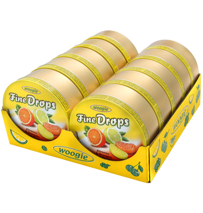 Woogie Bonbons mit Zitronen- und Orangengeschmack 175 g