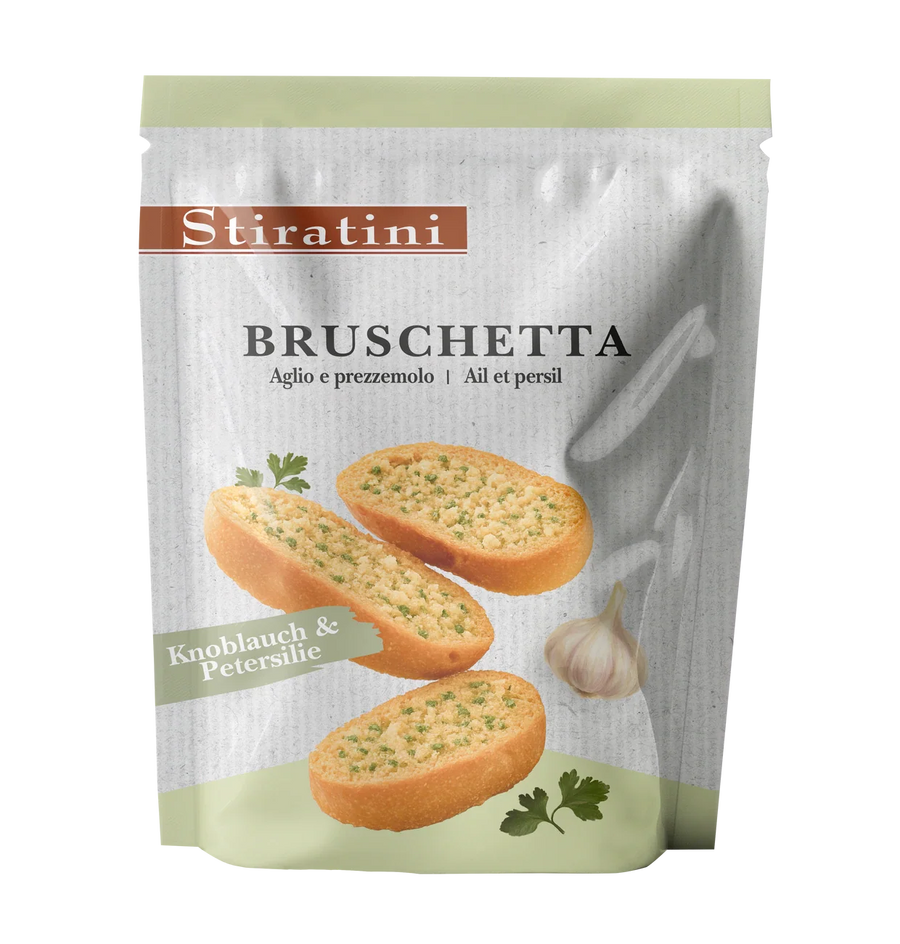 Stiratini Bruschetta Knoblauch und Petersilie Salzgebäck 160 g