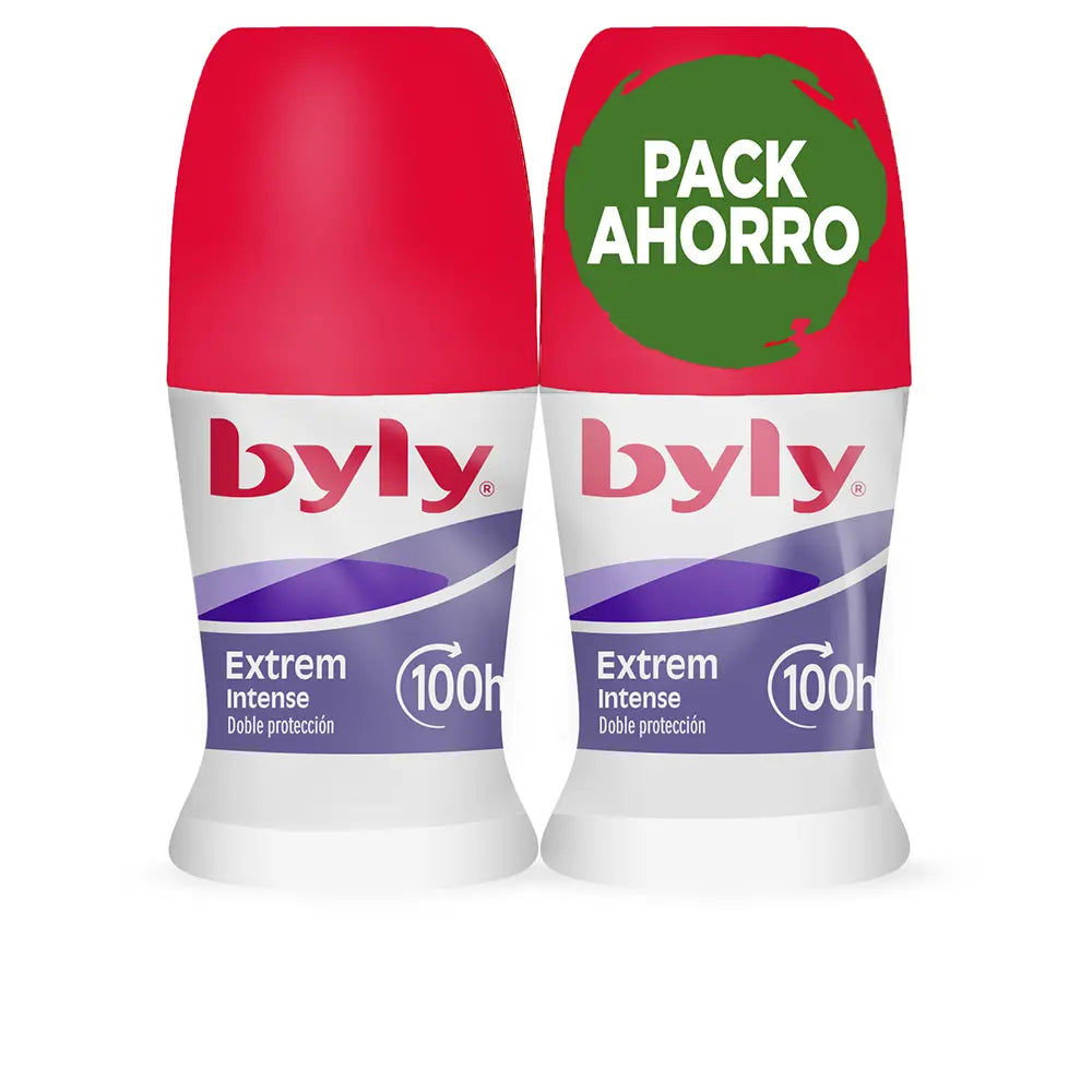 BYLY BYLY Extrem Intense 100h Deodorant Roll-On 2er Pack 2 x 50 ml Kosmetik