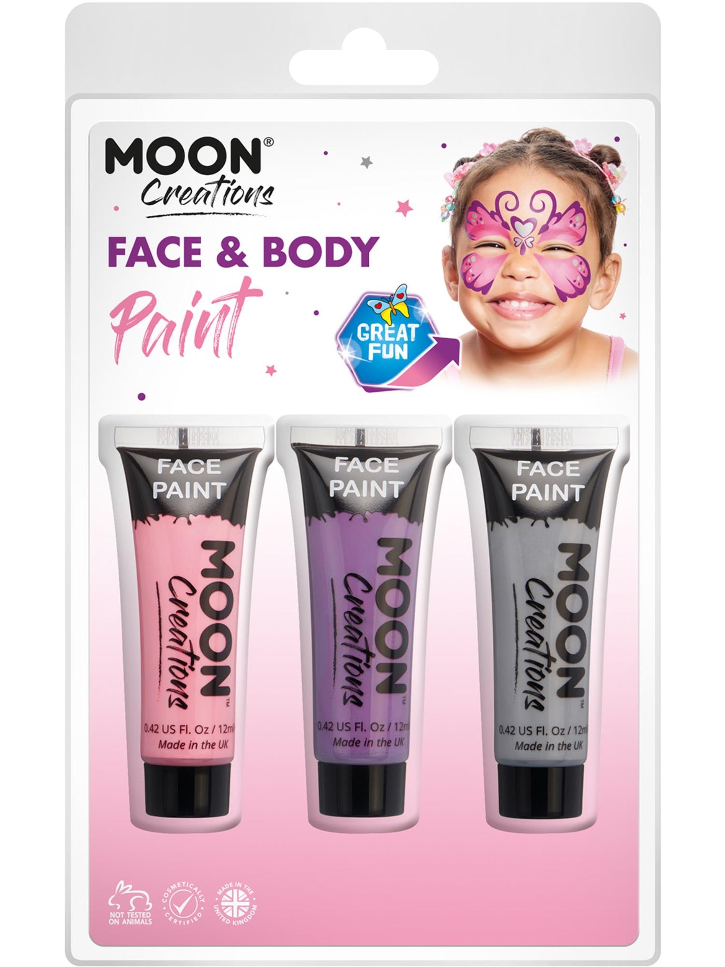 Smiffys Moon Creations Face & Body Paint, CD für Unisex