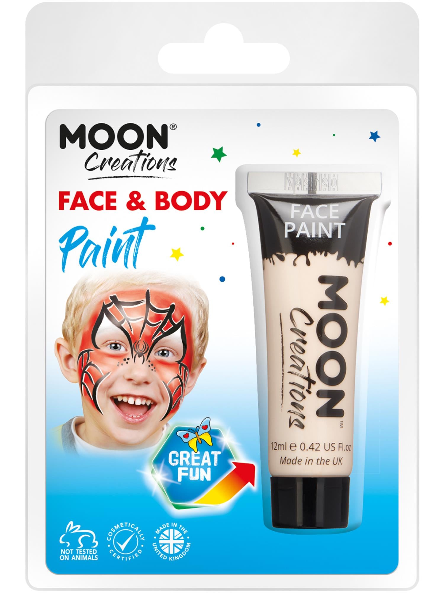 Smiffys Moon Creations Face & Body Paint Pale Skin 12 ml