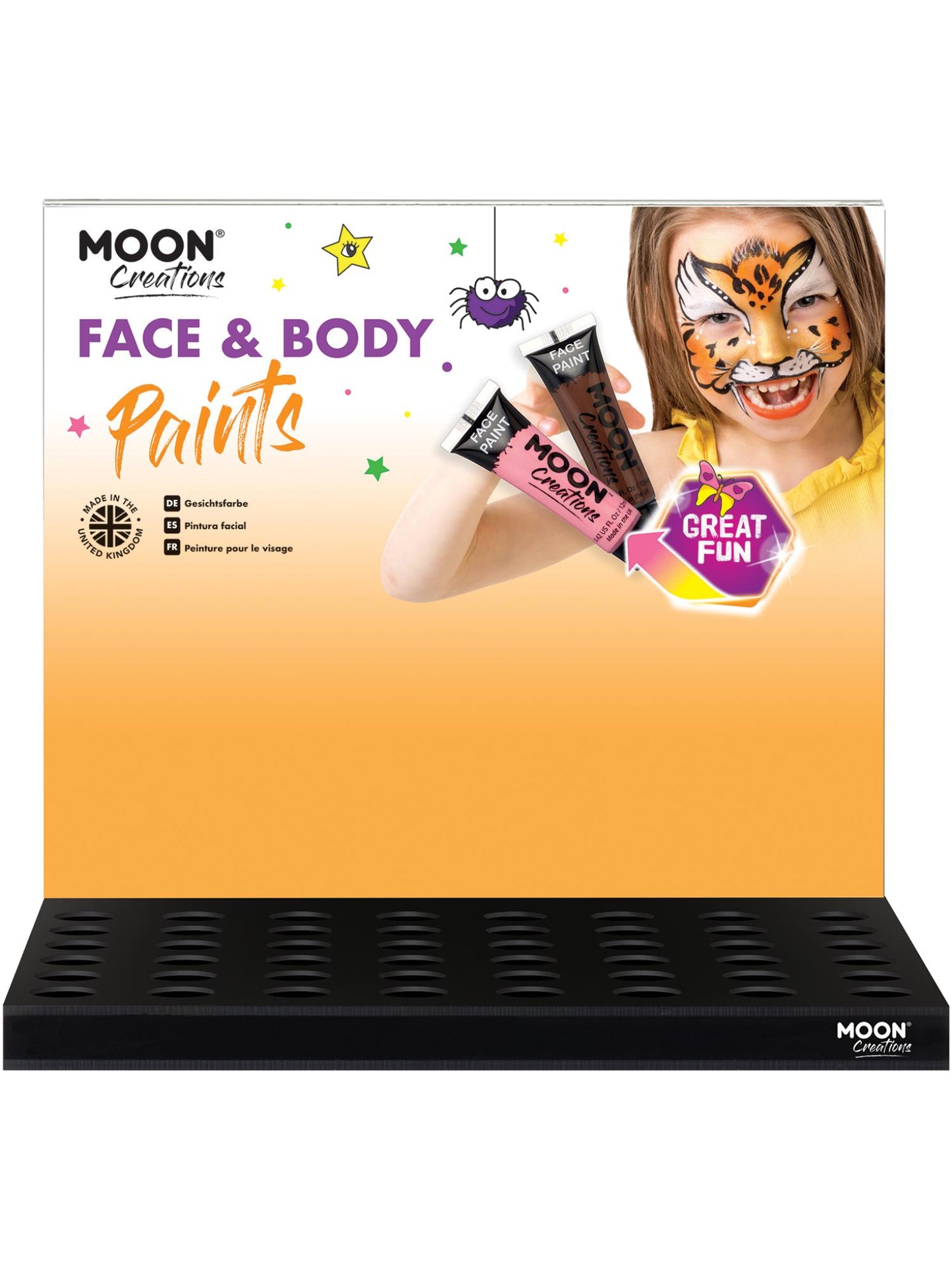 Smiffys Moon Creations Face & Body Paint, SF für Unisex