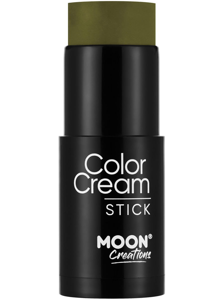 Smiffys Moon Creations ColorCream Stick Army Green grüne Schminke