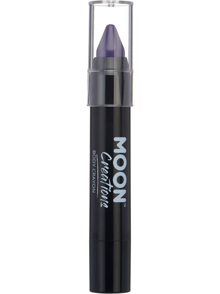 Smiffys Moon Creations Body Crayons Purple Körpermalstifte für Erwachsene