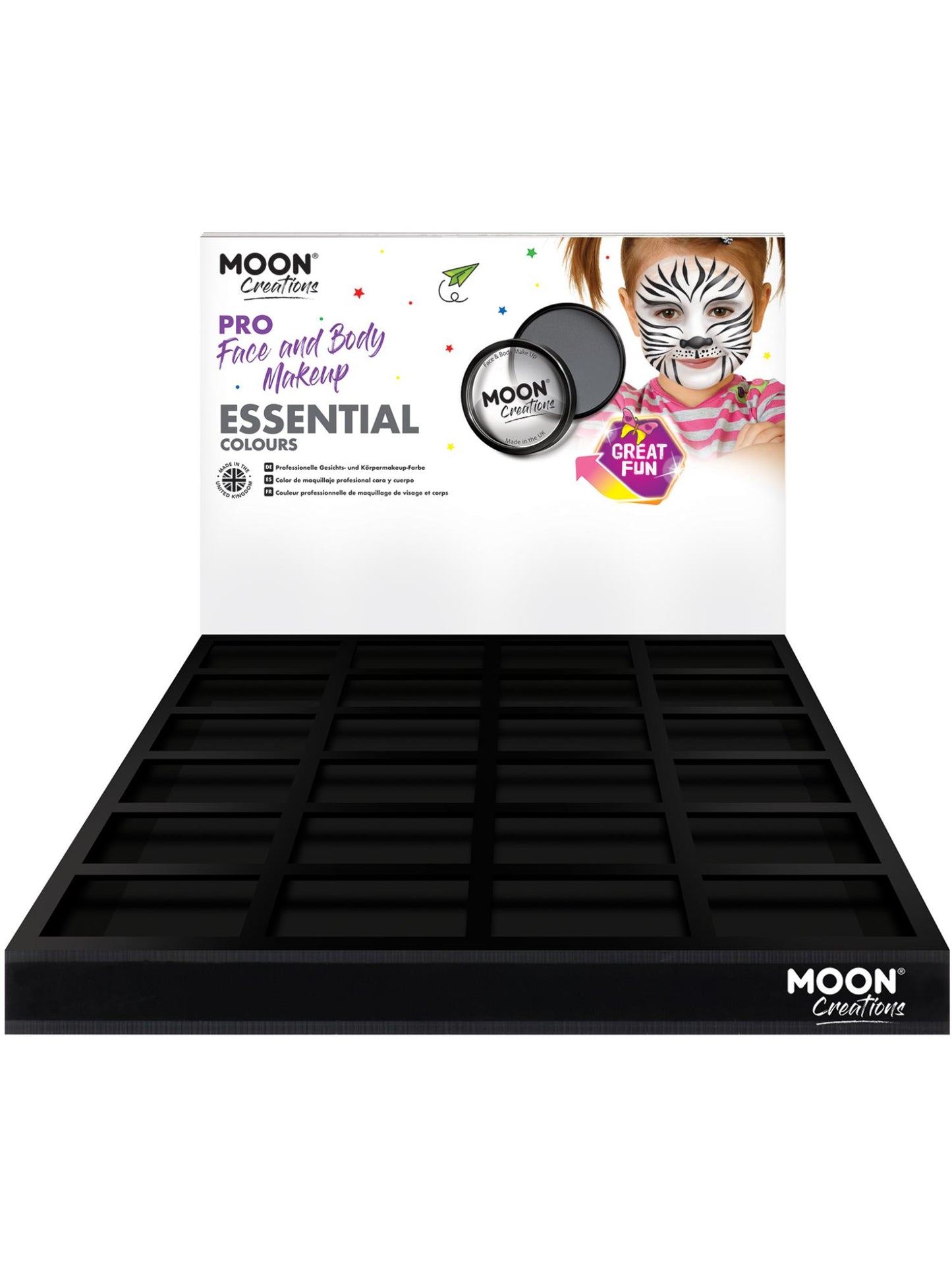 Smiffys Moon Creations Pro Face Paint Cake Pot