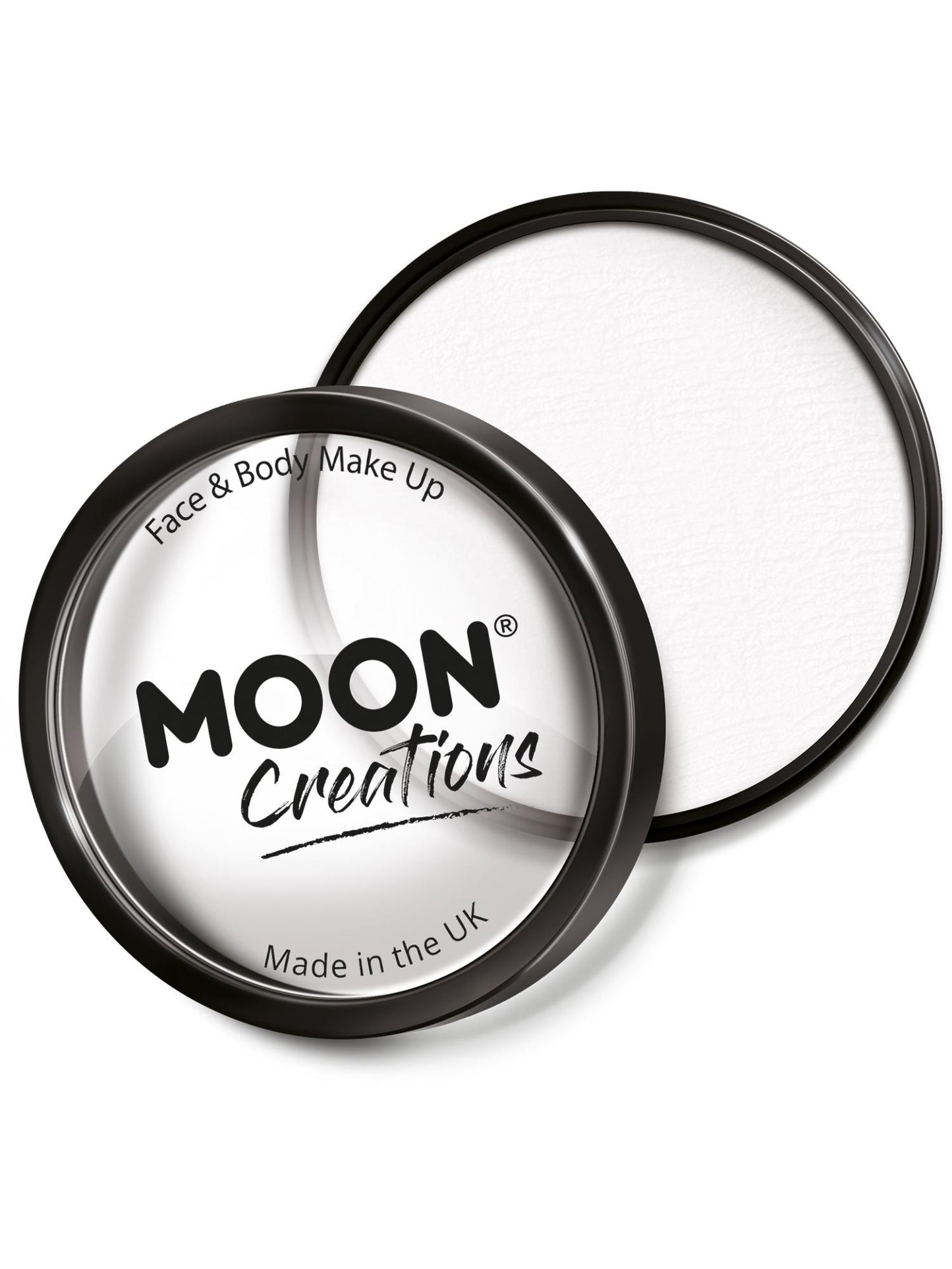 Smiffys Moon Creations Pro Face Paint Cake Pot Gesichtsfarbe Weiss 36 g