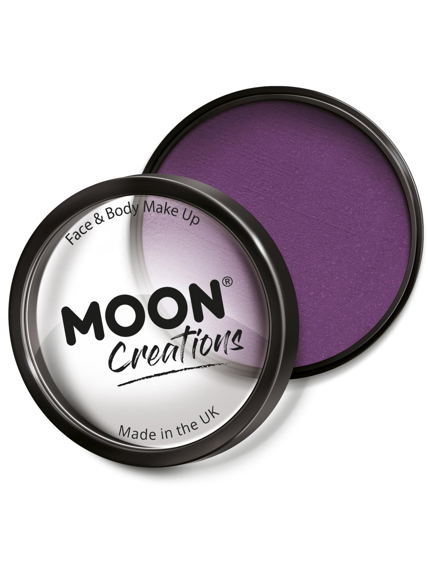 Smiffys Moon Creations Pro Face Paint Cake Pot, Purple CD für Unisex